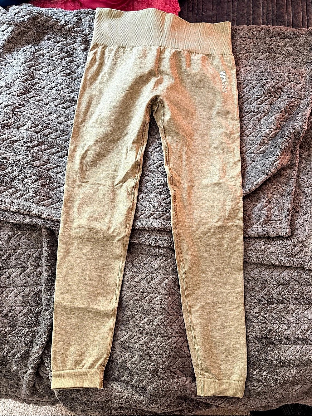 Gymshark vital seamless leggings tan